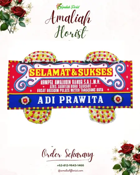 Papan Bunga Ucapan Selamat Cibeusi